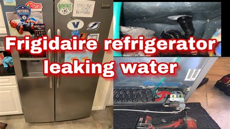 frigidaire fridge leaking water|Frigidaire Refrigerator leaking water